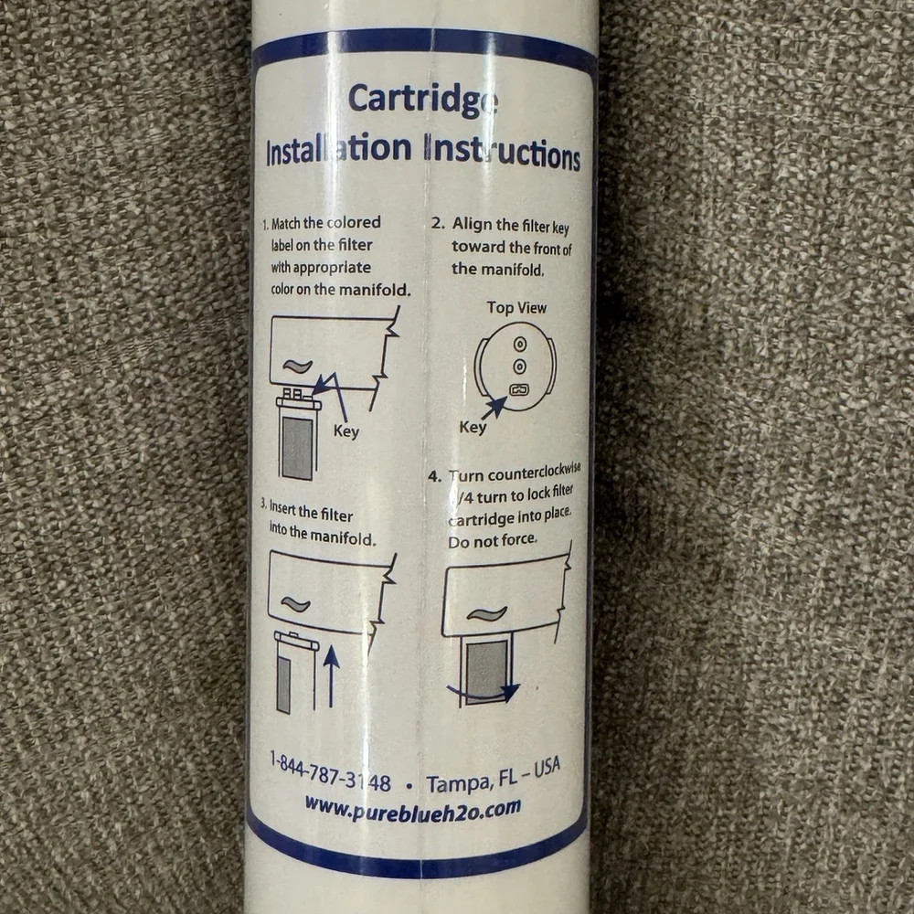 NEW Pure Blue H2O Sediment Stage 1 Replacement Filter for Reverse Osmosis System
